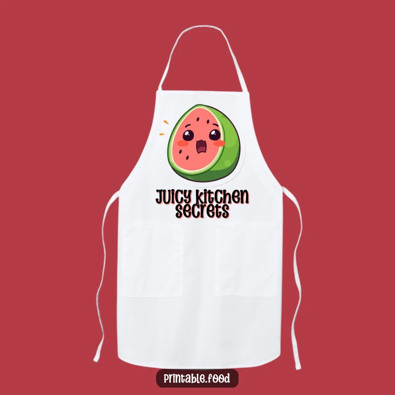 Funny Watermelon Surprise Apron: Serve with Amazement and Style