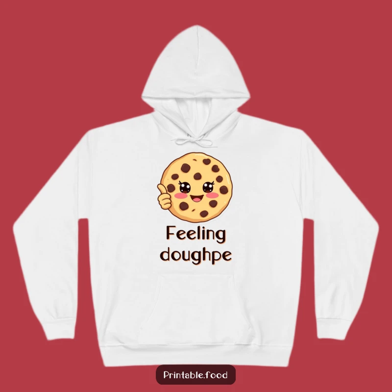 Funny Cookie Hoodie: Cozy Up With Chocolate Chip Cheer