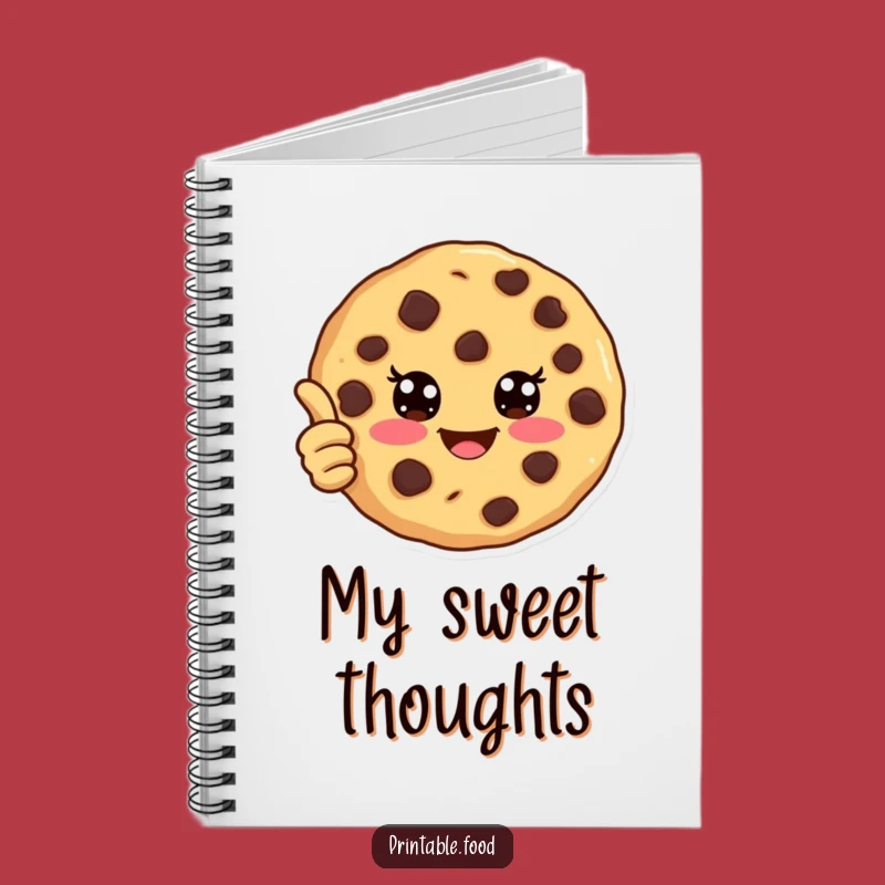 Funny Cookie Notebook: Jot Down Sweet Thoughts
