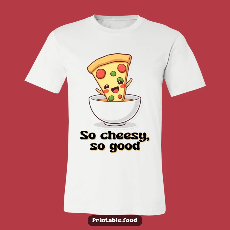 Funny Pizza Slice T-Shirt: Wear Your Delicious Humor - Hilarious Gift